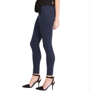 Spanx jean-ish checkered legging